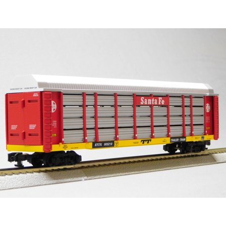 LIONEL AMERICAN FLYER S GAUGE SANTA FE SF AUTORACK #905219 2319011