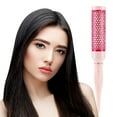 Musatteng Styling Brush for Fine Hair Piink Brush With Prongs Define