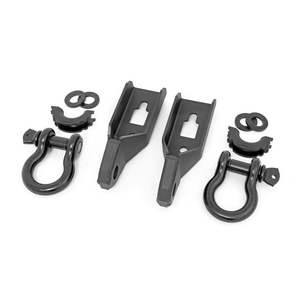 Rough Country Tow Hook Shackle Mount Kit (fits) 20092020 F150