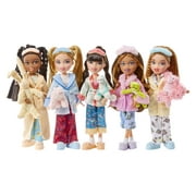 Bratz Slumber Party Cloe Fashion Doll with 2 Sets of Pajamas, Plush, and Accessories