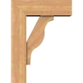thumbnail image 3 of Ekena Millwork 7 1/2"W x 22"D x 30"H Funston Block Smooth Bracket w/ Offset Brace, Western Red Cedar, 3 of 25