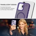 thumbnail image 5 of BENTOBEN Case for iPhone 13 Pro Compatible with Mag-Safe, 6.1" Tpu Magnetic Car Mount Support, Anti-Fingerprint Shockproof Protective Cover for iPhone 13 Pro 6.1 inch, 5 of 7