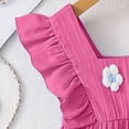 thumbnail image 7 of Kogui Juniors Clothes Kids Girls Clothes Stylish Ruffled Tops and Pants with Pockets Clothing Sets 2 Piece Outfits Size 7-8 (Watermelon Red,7-8 Years), 7 of 7