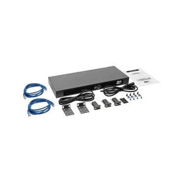 Tripp Lite Serial Console Server 16-Port 2 USB Ports Dual GbE 4 Gb Flash 1U - Twisted Pair - 2 x Network (RJ-45) - 2 x USB - 16 x Serial Port - 10/100/1000Base-T - Gigabit Ethernet - Desktop, Rack-mou