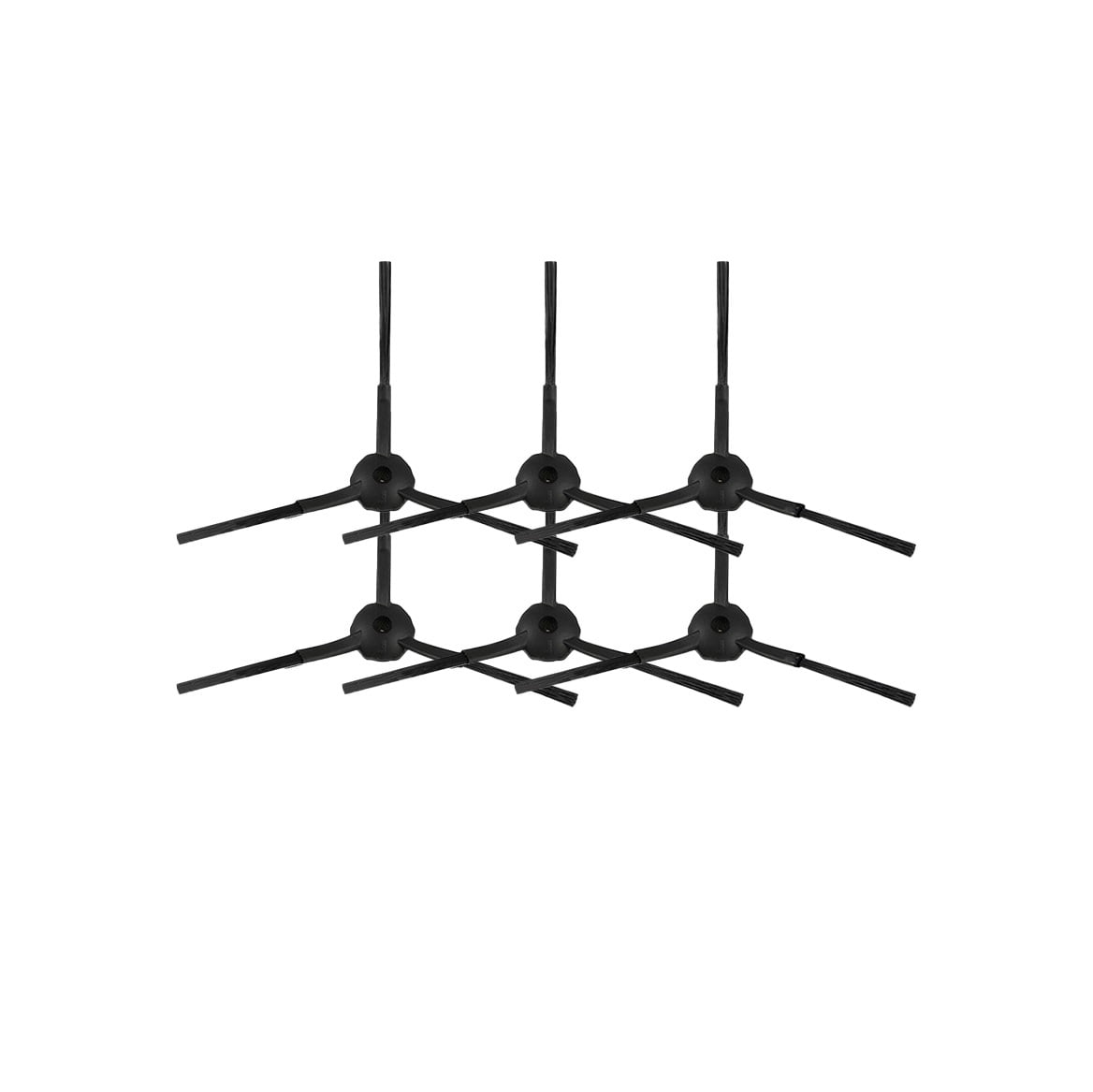 3 Pair of Robotic Vacuum Cleaner 3-Armed Side Brush for Ecovacs CEN540/CEN546 Robot Sweeping Accessories