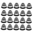 thumbnail image 3 of LOLIPPYY 20Pcs Premium Plastic Pool Table Net Frame Black Billiard Pocket Easy to Install, 3 of 6