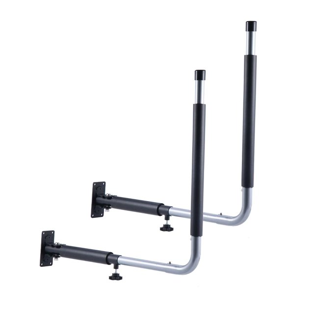 Plegable Kayak Almacenamiento Gancho Colgador Organizador Soporte Soporte de carga Caja de techo de automóvil Estante de montaje en pared para Skimboa kusrkot Soporte para kayak