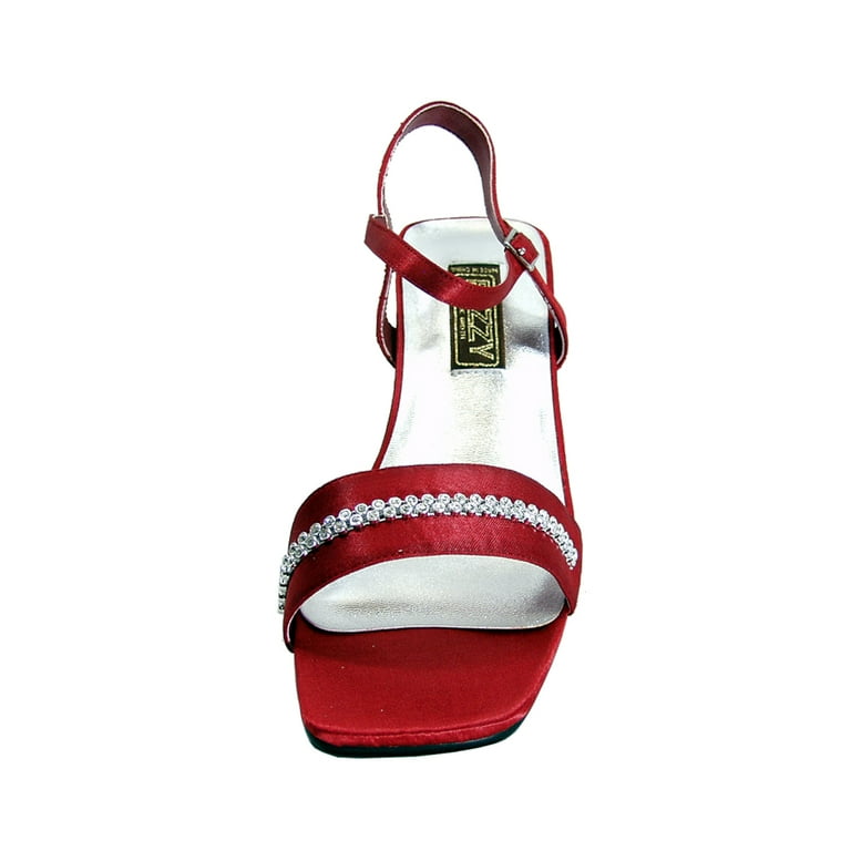 Wide width online white dress sandals