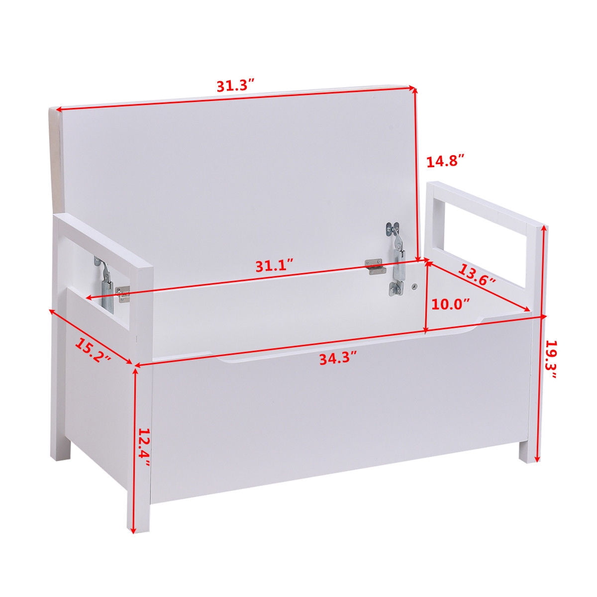 Furniture Storage Benches Hallway Furniture White Shoe Bench