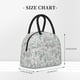 thumbnail image 2 of Fotbe white Moose winter tree Bolsa de Almuerzo con Estampado, Lonchera Aislada, Contenedor de Comida Reutilizable Tipo Cooler a Prueba de Fugas, 2 of 6