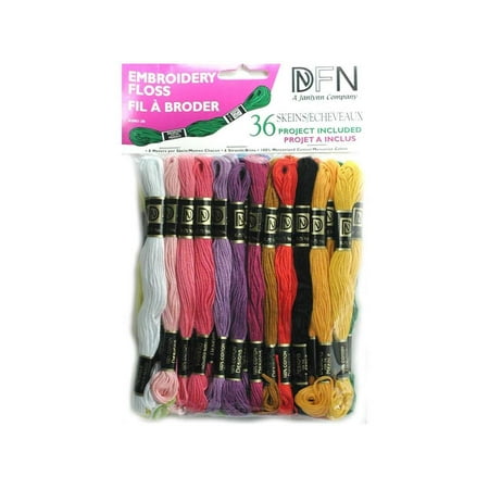 Janlynn cotton jessecmault floss pastel colors 36pkg  walmartcom
