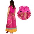 thumbnail image 2 of Aladdin Jasmine Dress Costume Pink Fuchsia Outfit For Women, 2 of 6