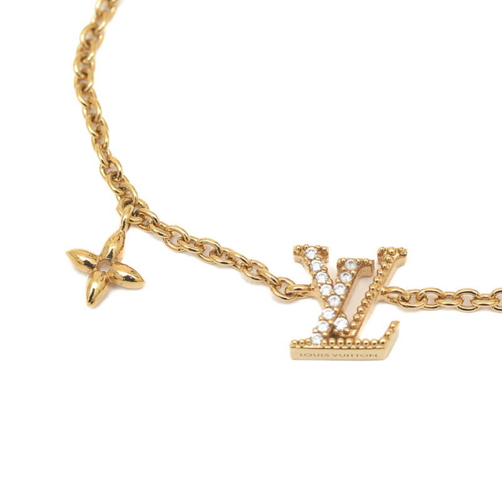 Pre-Owned Louis Vuitton Bracelet LV Iconic Gold M00587 (Like New ...