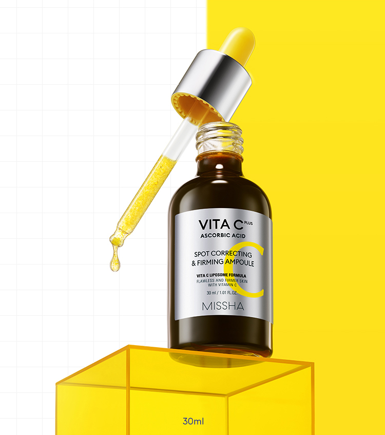 MISSHA Vita C Plus Spot Correcting & Firming Ampoule 30ml - Walmart.com
