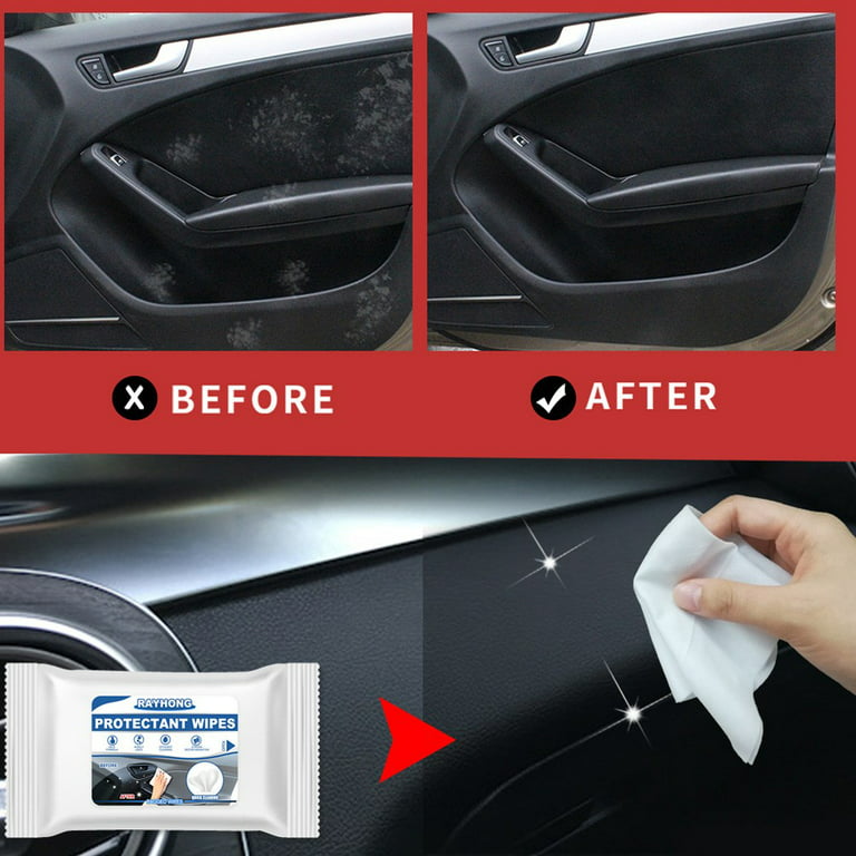 TrexNYC Protectant Wipes - Interior Car Wipes, All-In-One Car Wipes &  Interior Cleaner - Powerful, Convenient, and Effective Solution for All  Your Car