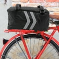 thumbnail image 6 of CIMAXIC Bike Rear Rack Bag, PU Material Backseat Storage for Outdoor Cycling, 1 Piece, 6 of 7