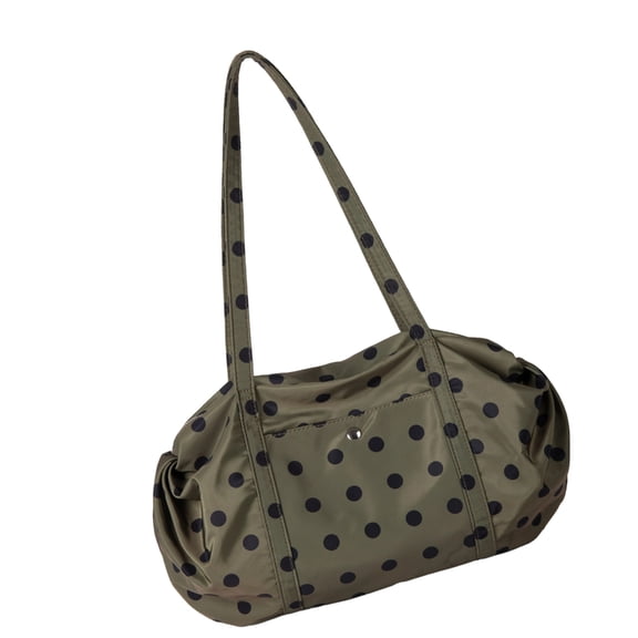 Fashionable Dot Bag Wear Shoulder Purse Roomy Organizers for Commuting Travel Shopping Essential