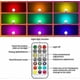 thumbnail image 3 of Rechargeable Light Bulb With Remote Control, 8W Smart RGB Color Changing Bulb, 9+3 Color Temperature, E27 LED Dimmable Touch Control Bulbs With Timing, 3 of 5