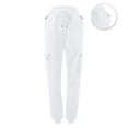 thumbnail image 5 of Womens Cargo Sweatpants Lightweight Hiking Pants Fashion Baggy Comfy Casual Oversized Fleece Joggers With Pockets, 5 of 5