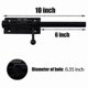 thumbnail image 4 of Heavy Duty Slide Bolt Gate Latch with A Padlock, Horizontal Bolt Latch Floor Latch Hardware and Lock, 4 of 5
