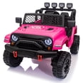 thumbnail image 4 of 24V 2 Seater Ride on Car Truck for Kids, Kids' Electric Vehicles W/ Parent Control, Bluetooth, Led Lights, 24 Volt Ride on Toys for Boys Girls, Kids Cars to Drive Four Wheelers Battery Powered, 4 of 6