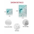 thumbnail image 7 of Aqua Marble Kitchen Dish Towels for Drying Dishes Set of 4, Modern Abstract Gradient Water Fluid Art Waffle Weave Microfiber Hand Tea Bathroom Towels Quick Dry & Absorbent Towel 12x12, 7 of 7