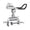 Argent Plat, variante sur S SERENABLE Support de Canne à Pêche pour Bateau Pince pour Radeau Rampes Kayak Argent Plat