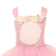 thumbnail image 5 of Casual Dress for Girl Toddler Girls Pink Adorable Easter Bunny Princess Dress Cute Plush Rabbit Ears Party Mesh Tufted Dress, 5 of 7