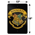 thumbnail image 4 of Harry Potter Ilustrated Hogwart's Crest Home Business Office Sign, 4 of 5