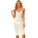 thumbnail image 1 of Vestido largo de playa para mujer, traje de baño de bikini calado, cubierta de ganchillo blanco M, 1 of 5