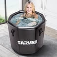 thumbnail image 3 of Garvee Inflatable Ice Bath Tub for Athletes, 186 Gal, with Insulated Lid & Ice Pod, Black, 3 of 7