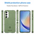 thumbnail image 2 of Feishell for Samsung Galaxy A25 5G Case, Heavy Duty Drop Protection Non-slip Texture Armor Anti-Fingerprint Shockproof Anti-Scratch Silicone Slim Cute Phone Case for Samsung Galaxy A25 5G,Green, 2 of 7