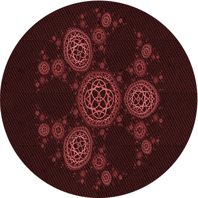 Ahgly Company Tapis d'Intérieur Rond Lavable en Machine Brun Chocolat Transitionnel, 3 Pieds Rond