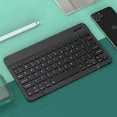 thumbnail image 2 of 10-inch Wireless BT Keyboard Three-system Universal Colorful Rechargeable BT Keyboard Mobilephone Tablet Universal Keyboard, 2 of 8