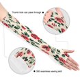 thumbnail image 3 of ALAZA Artistic Rose Flowers UV Sun Protection Arm Sleeves UPF 50+ Compression Cooling Sleeve 1 Pair, 3 of 7