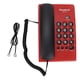 thumbnail image 1 of Téléphone fixe multifonction sans batterie KXT504 avec double combiné magnétique pour bureau et hôtel (rouge), 1 of 4