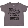 thumbnail image 3 of Inktastic My Best Friend is My Uncle with Hearts Boys or Girls Toddler T-Shirt, 3 of 5