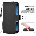 thumbnail image 4 of Samsung Galaxy A40 Case, Mobile Phone Leather Sleeve PU Leather Cover Wallet Cell Phone Case Cover Compatible for Samsung Galaxy A40 Leather Case - Black, 4 of 7