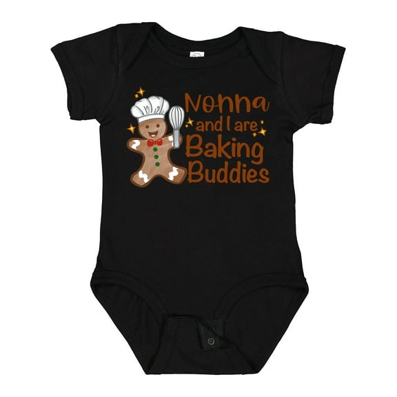 Inktastic Nonna and I Are Baking Buddies Boys or Girls Baby Bodysuit
