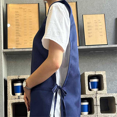 thumbnail image 4 of 4 Pack Cobbler Apron with 2 Pockets, Waterproof Art Smock Blue, 4 of 7