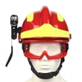 thumbnail image 3 of TFixolF2 Emergency Rescue Casque de Sécurité pour Pompier, Casque de Protection contre l'Incendie avec Phare et Lunettes, Anti-impact, Résistant à la Chaleur, 3 of 7