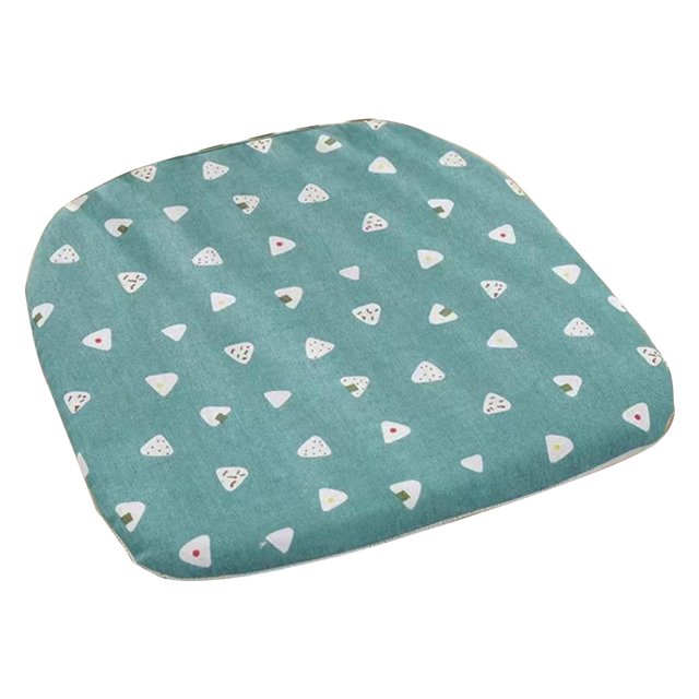 CSChome Chair Cushion With Plush Trim Non Slip Breathable Dining Cushion Super Soft Hip Protective Chair Mat
