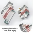 thumbnail image 3 of 3 suit Size S baby knee pads non-slip socks crawling, baby cartoon knee elbow protection cotton, 3 of 5