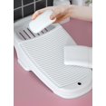thumbnail image 2 of 1pc Thickened Ribbed Washboard With Anti-slip Design - Random Color, 2 of 5
