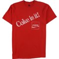 thumbnail image 1 of Junk Food Mens Coke Is It Graphic T-Shirt, Rojo, Small, 1 of 2