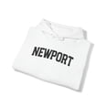 thumbnail image 4 of Newport RI Rhode Island OR Oregon Moving Hoodie, Gifts, Hooded Sweatshirt, 4 of 4