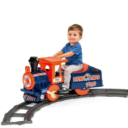 Peg Perego Lionel Lines Train 6 Volt Ride on Toy