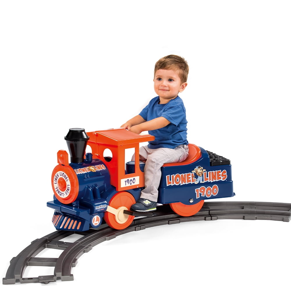 thomas the train ride on toy with track peg perego