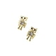 thumbnail image 2 of Aretes de robot dorados de oro laminado, 2 of 6