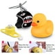 thumbnail image 3 of Timbre de bicicleta, patito de goma, accesorios de bicicleta con luces LED, lindo manillar de hélice, bocina de bicicleta para niños, bebés, adultos, deportes al aire libre (abejita), 3 of 3